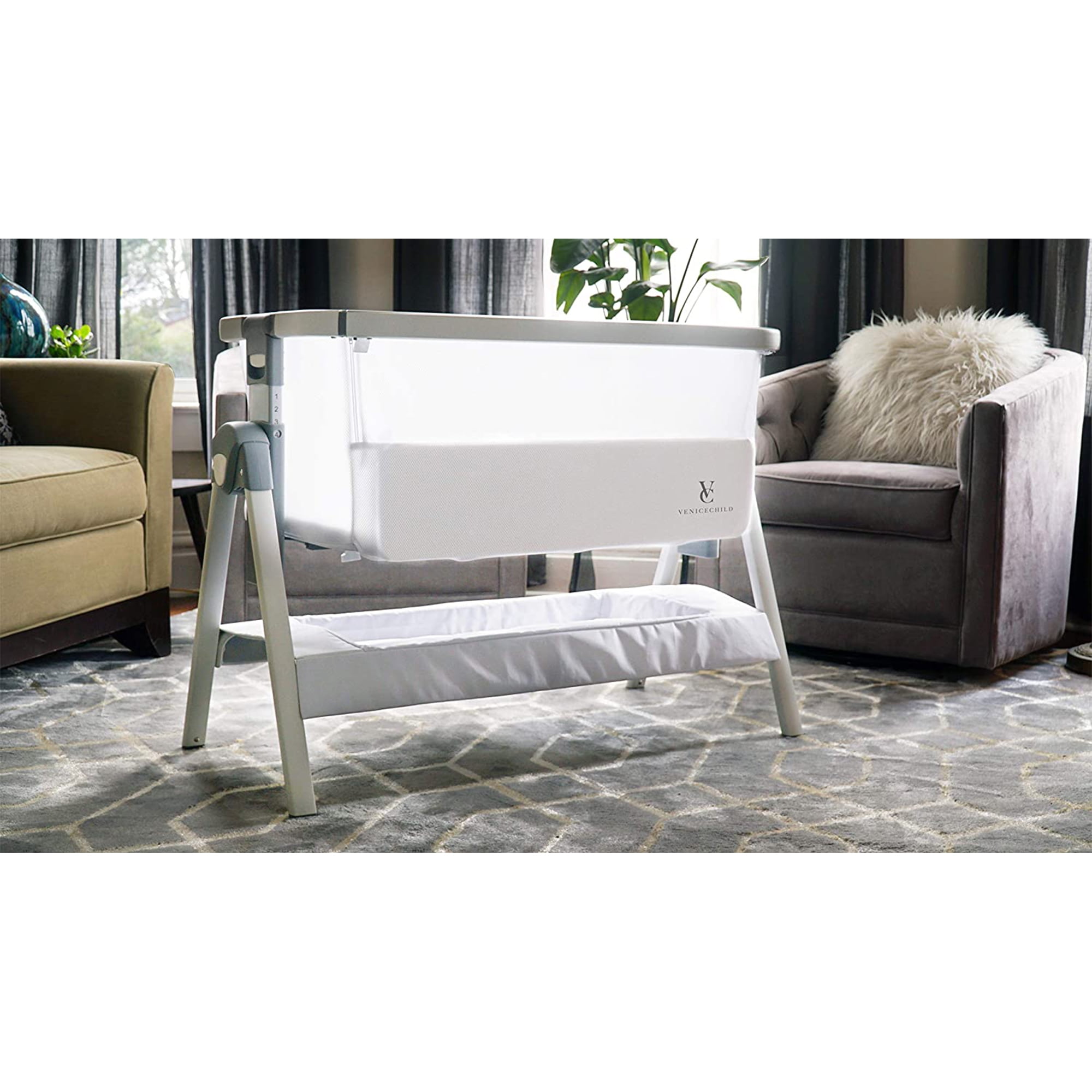 Venice Child California Dreaming Bedside Sleeper Bassinet Walmart
