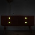 thumbnail image 6 of Geometric Cube Fluorescent Drawer Pulls with Screws: Round 4-Pack - Glow-in-the-Dark Knobs, for Cabinets, Wardrobes, and Dressers Furniture Decor, 6 of 6