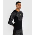 thumbnail image 2 of Venum x Ilia Topuria Unmatched Long Sleeve Rashguard - Black/Gold - Medium, 2 of 5