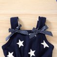 thumbnail image 4 of Younger Tree Toddler Baby Girls 4th of July Clothes Outfit Stars Stripes Sleeveless Dress Independent's Day Suits for 18-24 Months, 4 of 7