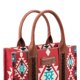 thumbnail image 5 of Bolso de mano Wrangler Boho Aztec para mujer, 5 of 7
