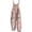 Pink, variant on YunPes Watercolor Jumpsuits for Girls Boho Floral Printed Wide Leg Rompers with Tie Strap Plus Size Lightweight Spaghetti Strap Overalls