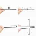 thumbnail image 4 of RENACLIPY 2Pcs Practical Metal Music Holder Clip Music Note Clamp Assorted Color for Home Use, 4 of 8