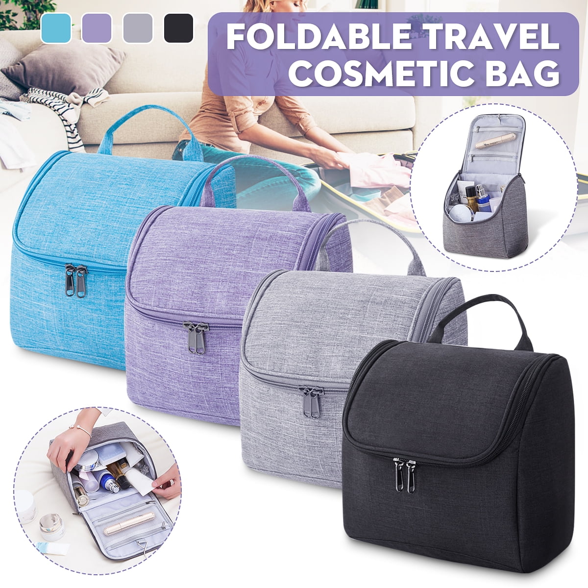 hanging travel organizer bag