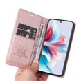 thumbnail image 4 of Funda para OPPO Reno 11F 5G Estuche de Cuero PU Tipo Cartera con Ranuras para Tarjetas y Cierre Magnético, 4 of 5
