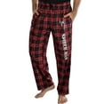 thumbnail image 5 of Marvel Comics Mens' Spider-Man Logo Plaid Lounge Sleep Pajama Pants Loungewear Sleepwear, 5 of 5