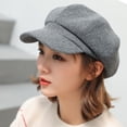 thumbnail image 5 of Newsboy Hats for Women, Women Newsboy Hat Trucker Hat Beret Newsboy Caps Retro Fashion Winter Hats for Women 2025, 5 of 8