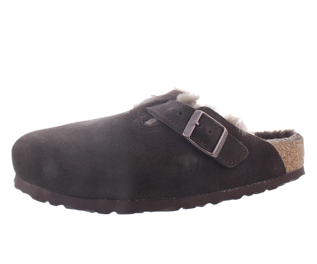 Birkenstock Boston Vl/Shearling Unisex Shoes Size 4, Color: Mocca -  Walmart.com