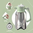 thumbnail image 3 of Thermal Coffee Carafe 68oz (2 000ml)  Stainless Steel Double Wall Insulated Vacuum Flask Water Jug Server And Beverage Dispenser Heat Cold Retention (avocado 000ml)), 3 of 8
