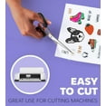 thumbnail image 3 of YWC-Premium Printable Vinyl Sticker Paper for Inkjet Printer and Laser - 20 White Glossy Sticker Paper Waterproof - Durability Adhesive Paper 8.5 x 11, Fast Dry, Holds Ink Well, Great for Cutting Mac, 3 of 4