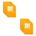 thumbnail image 1 of Cateissary 10 piezas de hojas de terciopelo autoadhesivas, caja de joyería flocada, forro artístico, telas suaves, plantilla para hacer Amarillo 2Conjunto, 1 of 6