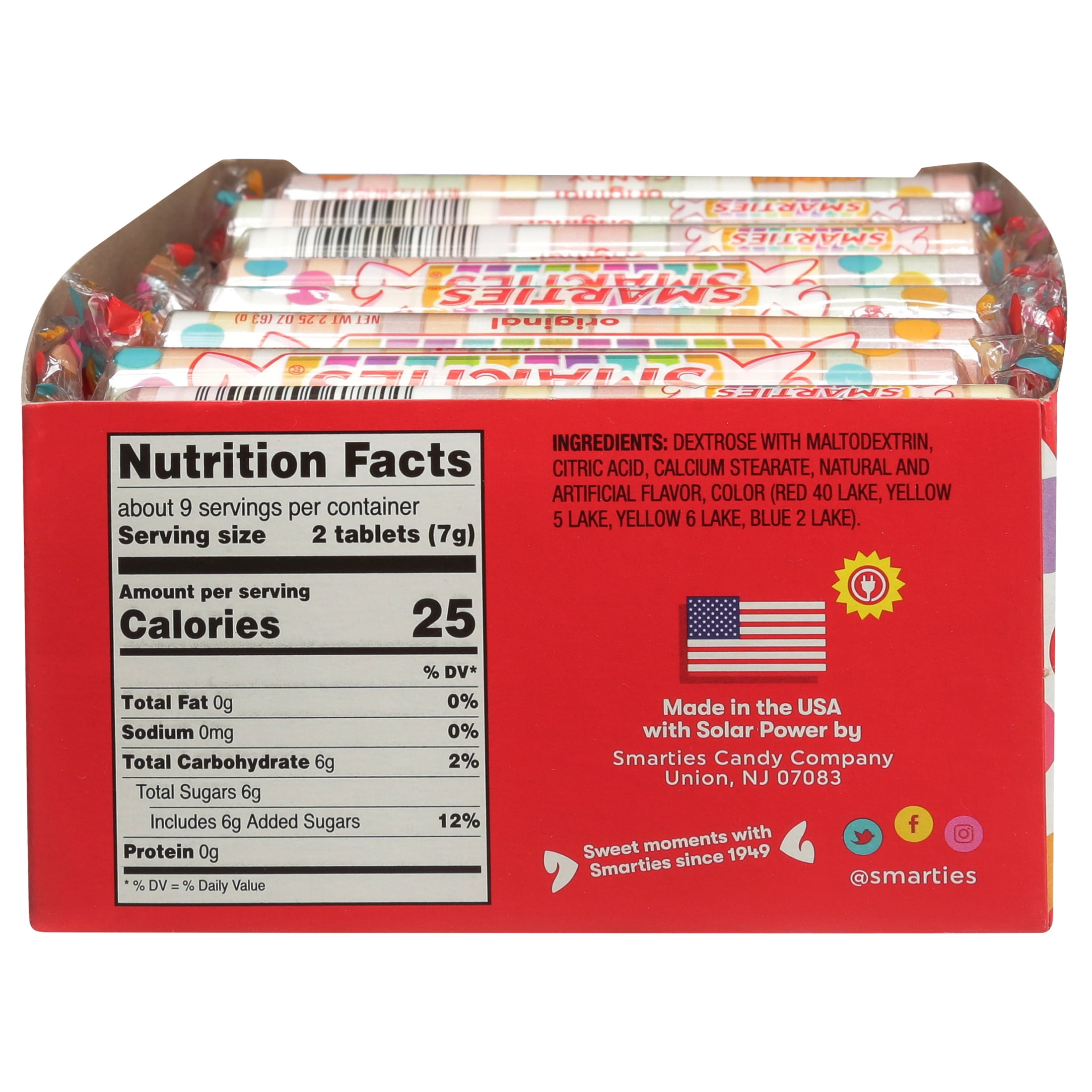 Smarties Original Mega Box Walmart Com Walmart Com