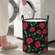 thumbnail image 5 of Fotbe Cherry Cesto de Ropa con Asas, Cesto Impermeable de Gran Capacidad, Bolsa de Lavado para Dormitorio, Cesto de Ropa con Ruedas y Asas-Medium, 5 of 6