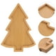 thumbnail image 3 of Plato de árbol de Navidad, plato de madera para salsas, plato para condimentos, cuenco para mojar sushi, plato para aperitivos, 3 of 8