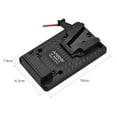 thumbnail image 4 of Mistaha V-lock Battery Back Pack Plate Adapter Replacement for Sony V-Mount Battery, 4 of 6