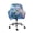 Dragonfly Hydrangea, variant on Xoenoiee Abstract Boho Geometric Art Print Stretch Back Dining Chair Cover with Armrest Accent Chair Cover Slipcover with Arm, Washable Upholstered Arm Dining Chair Protector for Dining Living Room