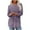 Purple, variant on Womens Knit Tunic Tops Side Split Curved Hem Long Sleeve Crewneck Sweaters Lightweight Casual Trendy Pullovers (XL, Wine)