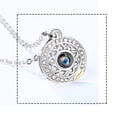 thumbnail image 4 of Collares De Pareja Magnéticos De Sol Y Luna 100 Idiomas I Love You Proyección Collar De Parejas Collar A Juego Para Regalo De Parejas Minnieouse AP007132-02, 4 of 6