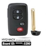 HYQ14ACX 271451-5290 for Toyota Prius 2010-2015 Keyless Smart Remote Key Fob