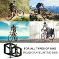 thumbnail image 6 of BUCKLOS MTB Pedals Mountain Bike Pedals Platform 9/16” Lightweight Non-Slip Cycling Double DU Sealed Bearing Flat Pedals with 16 Anti-Skid Pins, 6 of 7