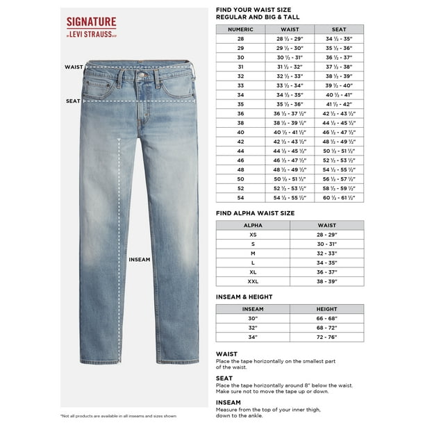 leje Kredsløb Tick Signature by Levi Strauss & Co. Men's Skinny Fit Jeans - Walmart.com