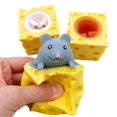 thumbnail image 1 of Jouets de Décompression pour Enfants Tasse de Fromage Mignonne, 1 of 5