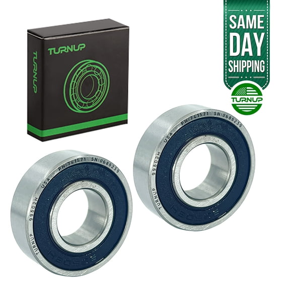 2Pcs TURNUP 99502H Sealed Deep Groove Ball Bearing 5/8"×1-3/8"×7/16"