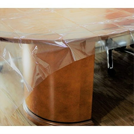 clear table plastic protector exquisite tablecloth pvc waterproof duty crystal heavy square round