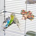 thumbnail image 4 of CSChome Parrot Chew Toy Parrot Toy Safe Material Resistant Braided Leaf Relieve Boredom Friction Skid, 4 of 7