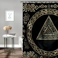 thumbnail image 2 of Orinice Celtic Design Bathroom Decor Set, Colorful Luxurious Polyester Fabric Fashion Shower Curtain with Hooks, 100% Waterproof and Easy to Install, Home Bath Decor 36x72, 2 of 7