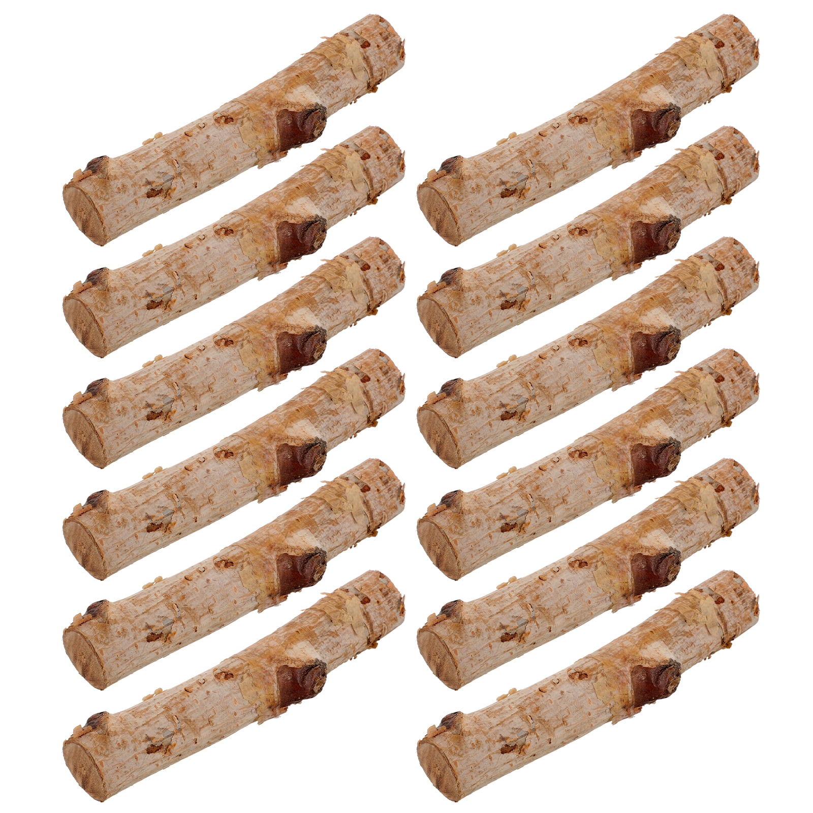 60 Pcs DIY Natural Wood Sticks Tree Branch Decor Rustic Twigs Log for Crafts Decorate Wooden