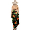 thumbnail image 3 of HAPPY BAY Women's Beachwear Summer Bikini Wraps Beach Wrap Sarong Skirt Swimsuit Swimwear Coverups Swim Cover ups for Womens One Size Space, Hibiscus, 3 of 5