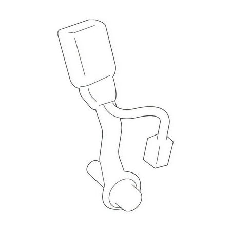 Genuine OE Mazda Buckle - GK2A-57-680-72