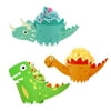 [Aligament] Animals Cupcake Wrappers Funny Dinosaur Cake Decrorations For Kids Boys Birthday