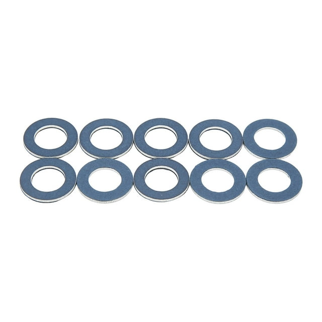 90430-12031, Juego De Juntas De Tapón De Drenaje De Aceite De 10 Piezas, Arandela De Tapón De Drenaje De Aceite Antirotura De Aluminio Para Coche Ccdes Otros