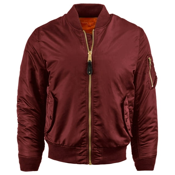 Ma Croix MA-1 Premium Bomber Flight Jacket Padded Outerwear S-2XL