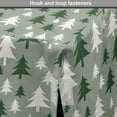 thumbnail image 4 of Christmas Dog Crate Cover, Repetitive Pine Tree in an Organic Nature Theme, Easy to Use Pet Kennel Cover Small Dogs Puppies Kittens, 7 Sizes, Reseda Green Green, by Ambesonne, 4 of 6