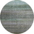 thumbnail image 2 of Addison Rugs Mayfield Premium Machine Washable Transitional Abstract Green Round Rug, 8' x 8', 2 of 6