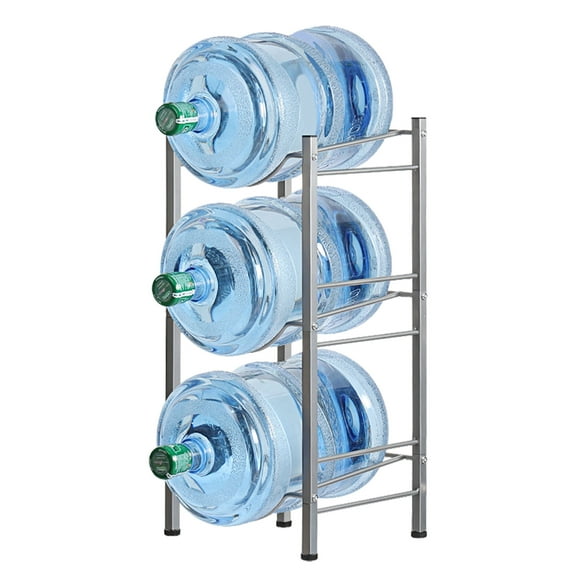Water Bottle Storage 3 Layer Shelf, Pure Water Bucket Storage Rack, Sturdy And Durable