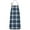 Navy White Plaid, variant on Rainbow Checkered Pattern Apron-Garden Aprons for Women with Pockets-Cotton Linen Waterproof Kitchen Cooking Gardening Aprons Adjustable for Kitchen,Cooking,BBQ and Salon 33x27 Inch