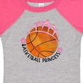 thumbnail image 4 of Inktastic Basketball Princess Tiara Girls Baby Bodysuit, 4 of 5