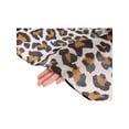 thumbnail image 5 of INSPIRE CHIC Women's Leopard Printed Long Scarf, Lightweight Soft Sheer Head Wrap Shawl Scarves for All Season 70.9x35.4" Khaki, 5 of 6