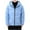 Sky Blue Jacket for Men, variant on Mrmaere Men's Hooded Puffer Jacket Zip-Front Warm Casual Outerwear for Winter Daily & Outdoor Wear Beige L