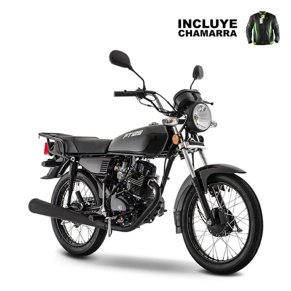 Motocicleta Italika de Trabajo FT125 NEGRO ITALIKA Trabajo