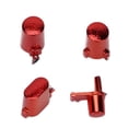 thumbnail image 3 of Full Set of Gamepad Buttons, Electroplated Replacement Grips, Accessories for Xbox Series XRed, 3 of 4