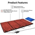 thumbnail image 3 of DGYAO Red Light Device for Whole Body Near Infrared Light Large Pad for Joint Muslce Relax, 3 of 6
