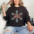 thumbnail image 4 of Cozy Season Colorful - Women's Graphic Sweatshirt, 4 of 11
