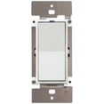 thumbnail image 2 of Powerline Control Systems WS1R-15-W Single Relay Wall Switch, White - 15Ah, 2 of 2