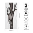 thumbnail image 3 of Relaxing Sloth Design Beach Towel - Perfect for Pool Bath or Travel Enjoy the Fun & Vibe with Every Use, 3 of 6