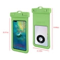 thumbnail image 2 of Funda impermeable con cordón desmontable - Bolsa estanca IPX8 para iPhone 12/11/SE/XS/XR/8/7/6 Plus y Samsung S21/S20/S10 - Pantalla táctil compatible para natación, playa y actividades al aire libre, 2 of 5